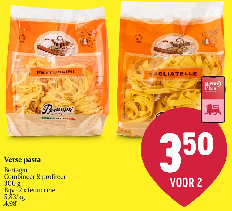 Promotie: pasta