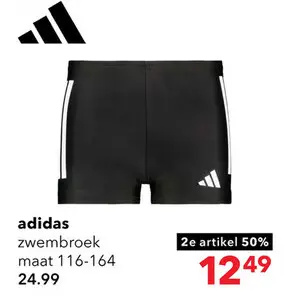 Aanbieding: Adidas jongens zwembroek zwart