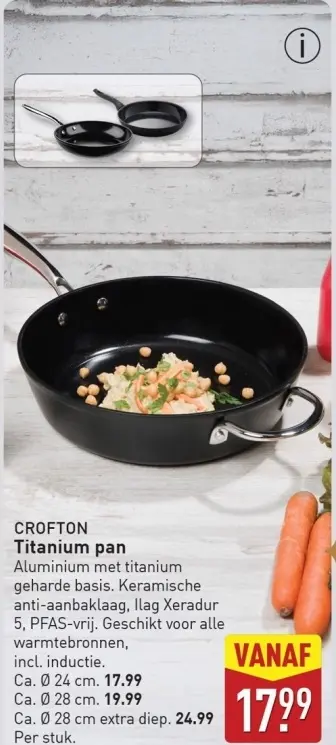 Aanbieding: Titanium pan