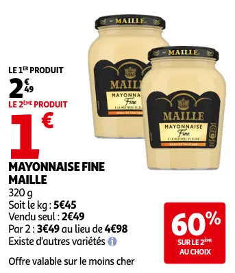 Promotie: Mayonnaise fine