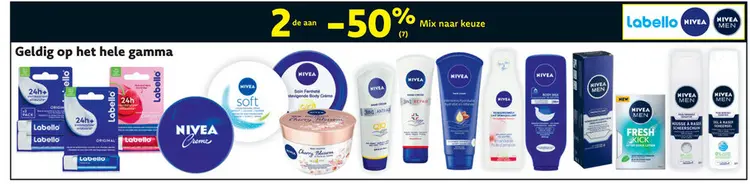 Aanbieding: Nivea en Nivea Men