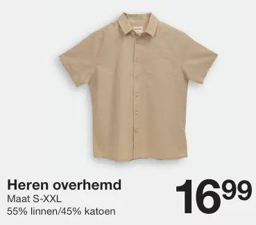 Aanbieding: Heren overhemd