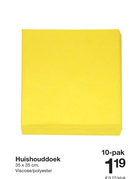 Promotie: Huishouddoek