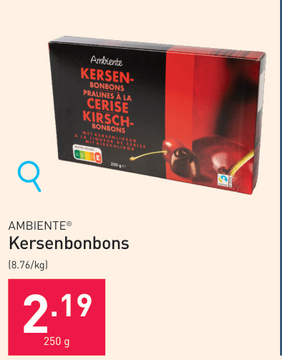 Aanbieding: AMBIENTEⓇ Kersenbonbons