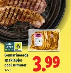 Aanbieding: Gemarineerde speklapjes cool summer