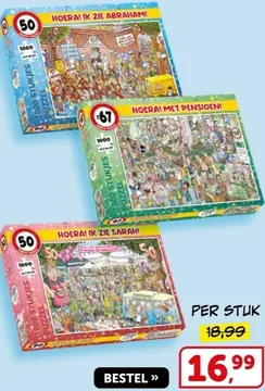 Aanbieding: 1000 Stukjes Puzzel