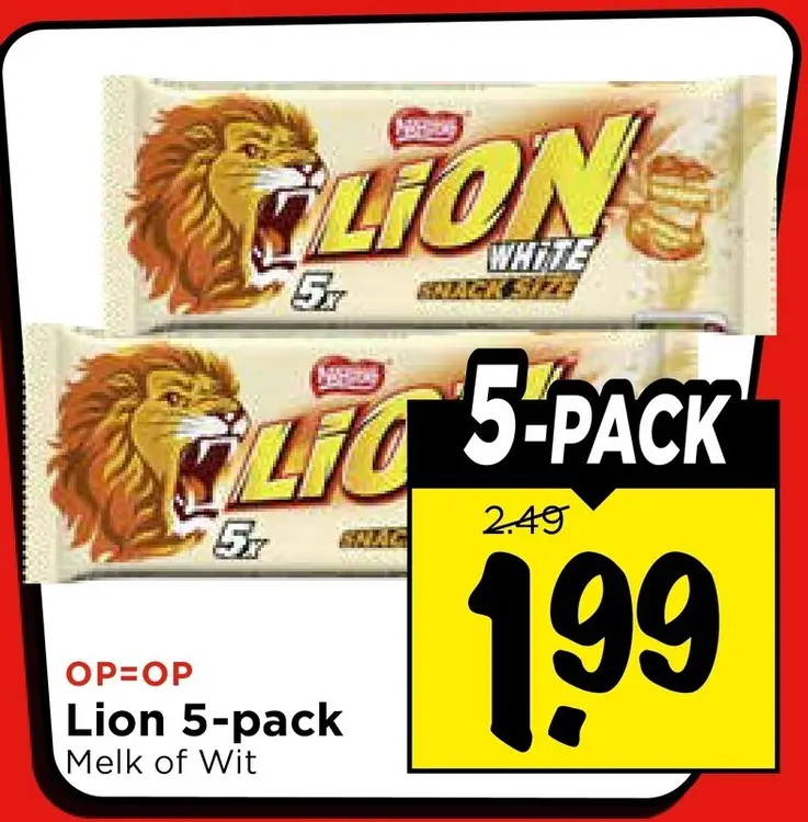 Aanbieding: Lion