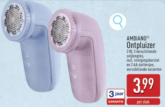 Promotie: Ontpluizer