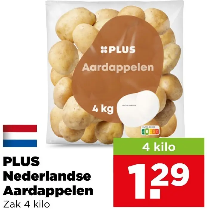 Aanbieding: PLUS Nederlandse Aardappelen