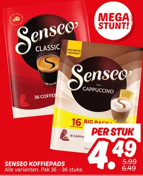 Aanbieding: Senseo Koffiepads