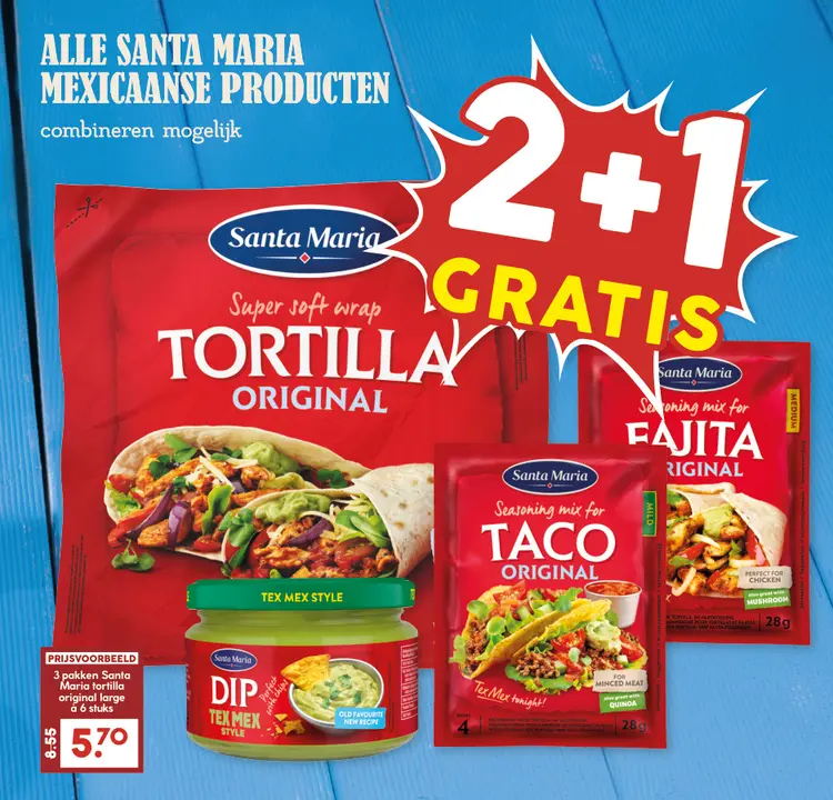 Aanbieding: Santa Maria Mexicaanse Producten