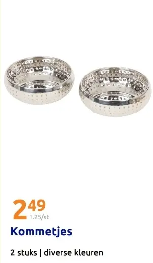 Aanbieding: Kommetjes