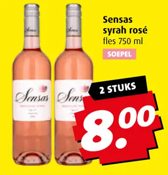Aanbieding: Sensas syrah rosé