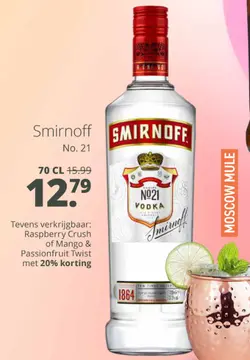 Aanbieding: Smirnoff No. 21