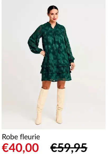 Offre: Robe fleurie