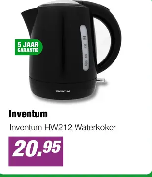 Aanbieding: Inventum Waterkoker
