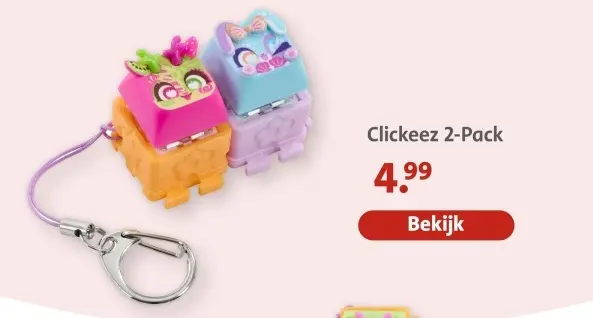 Aanbieding: Clickeez 2-Pack
