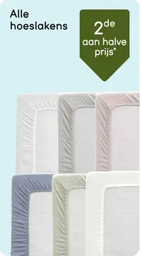 Aanbieding: Alle hoeslakens