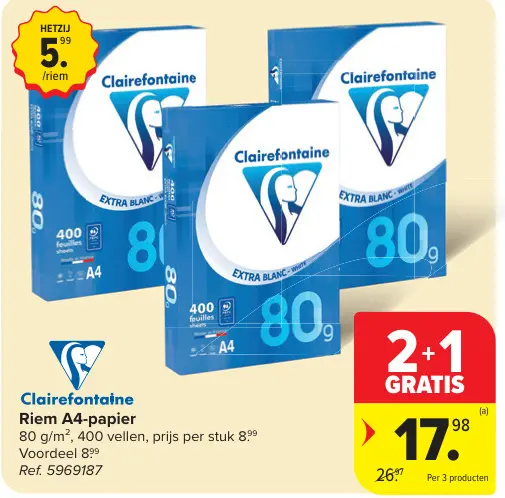 Offre: Riem A4-papier