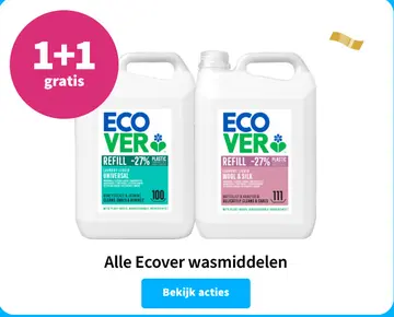 Aanbieding: Ecover wasmiddelen