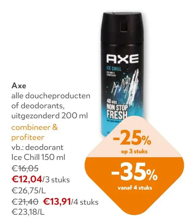 Aanbieding: Deodorant Ice Chill 150 ml