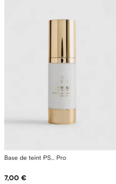 Offre: Base de teint PS... Pro