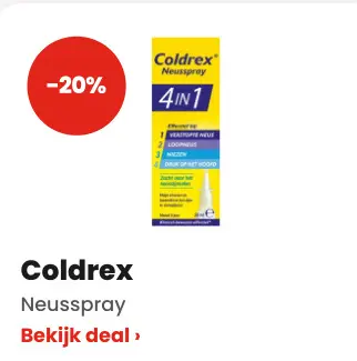 Promotie: Coldrex Neusspray