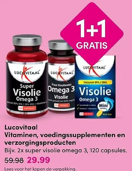 Aanbieding: Super Visolie Omega 3