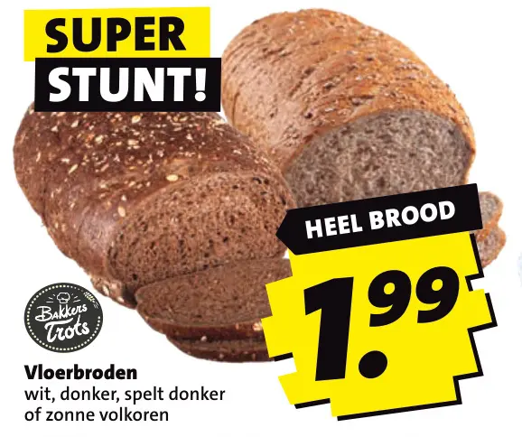 Aanbieding: Bakkers Trots Vloerbroden