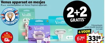 Aanbieding: Venus apparaat en mesjes