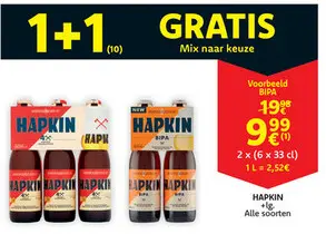 Aanbieding: HAPKIN Alle soorten