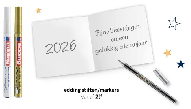 Aanbieding: stiften/markers