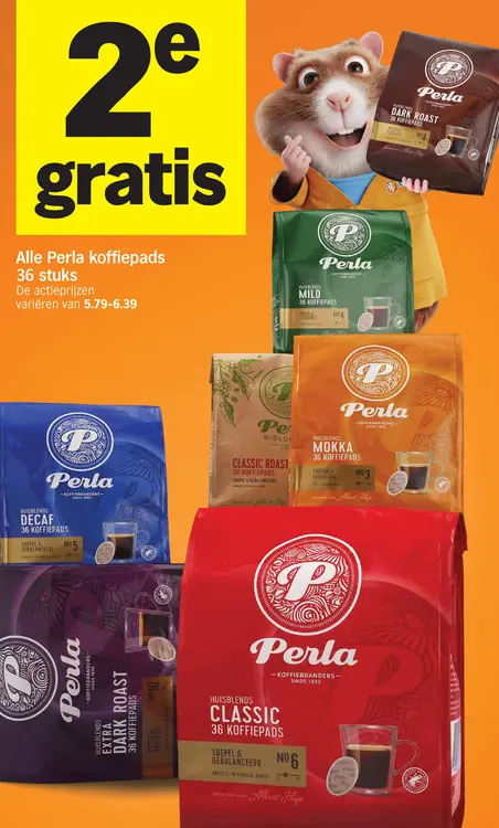 Aanbieding: Perla koffiepads