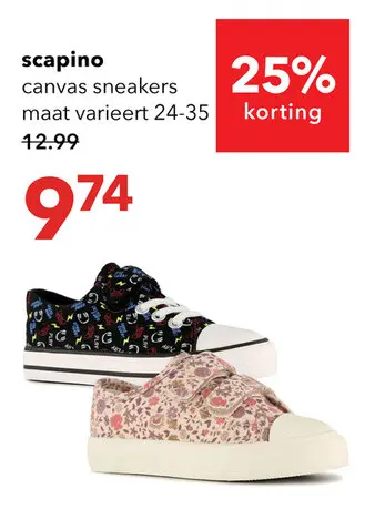Aanbieding: Jongens sneakers met game print zwart