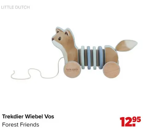 Aanbieding: Trekdier Wiebel Vos