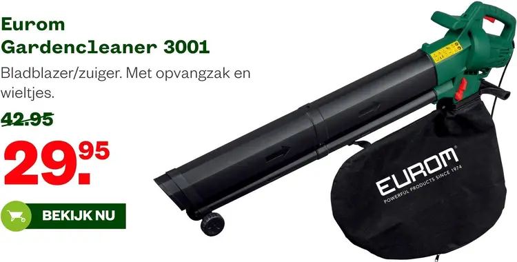 Aanbieding: Gardencleaner 3001