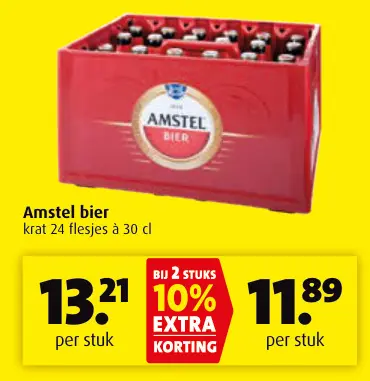 Aanbieding: Amstel bier