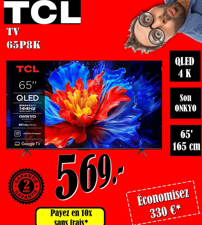Offre: Tv 65p8k