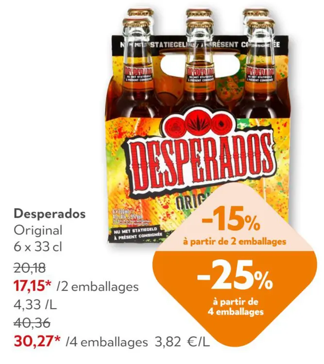 Offre: Desperados