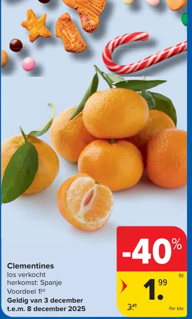 Promotie: Clementines