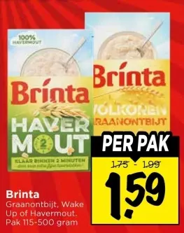 Aanbieding: Graanontbijt, Wake Up of Havermout