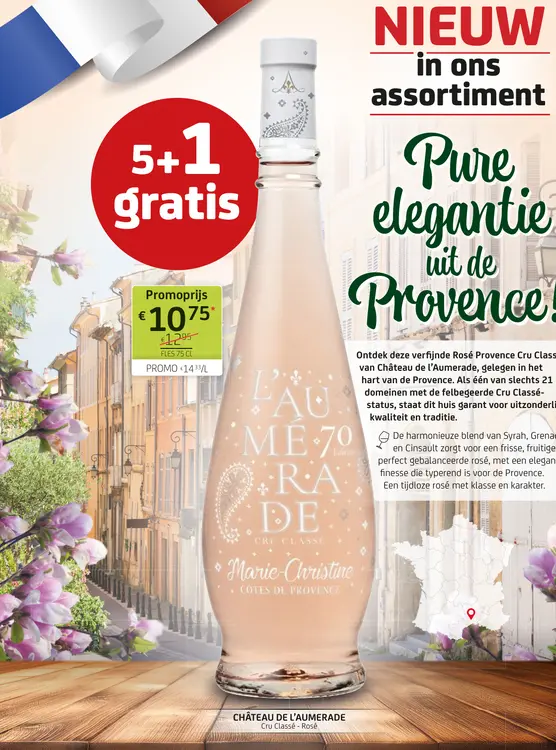 Promotie: Rosé Provence Cru Classé