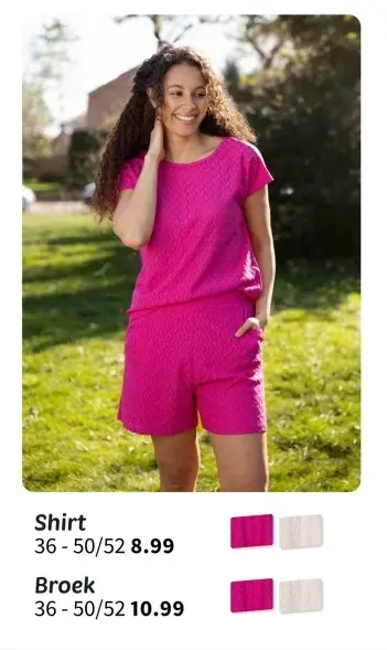 Aanbieding: Shirt en broek