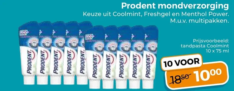 Aanbieding: Prodent mondverzorging