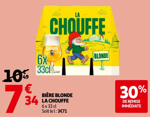 Promotie: Bière blonde