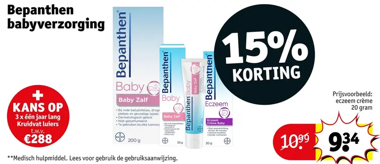 Aanbieding: Babyverzorging