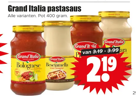 Aanbieding: Pastasaus