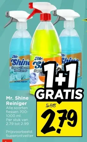 Aanbieding: Mr. Shine Reiniger