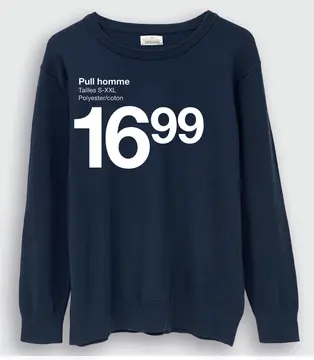 Offre: Pull homme