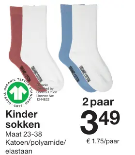 Aanbieding: Kinder sokken